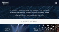Desktop Screenshot of inframedesigns.com