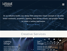 Tablet Screenshot of inframedesigns.com